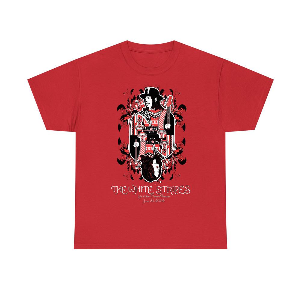 The White Stripes Band Art in live Tshirt S to 5XL UR150 Unisex T-Shirt M