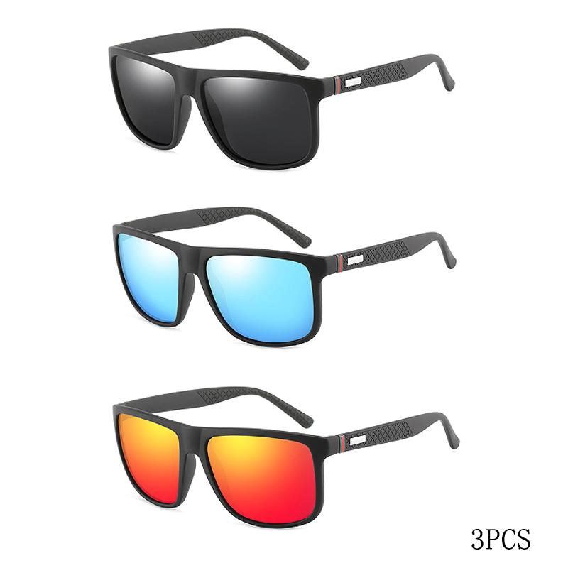 Fashion Vintage Square Polarized Sunglasses Men Women Luxury Brand Designer Men's Sun Glasses Driving Fishing UV400 Eyewear Man