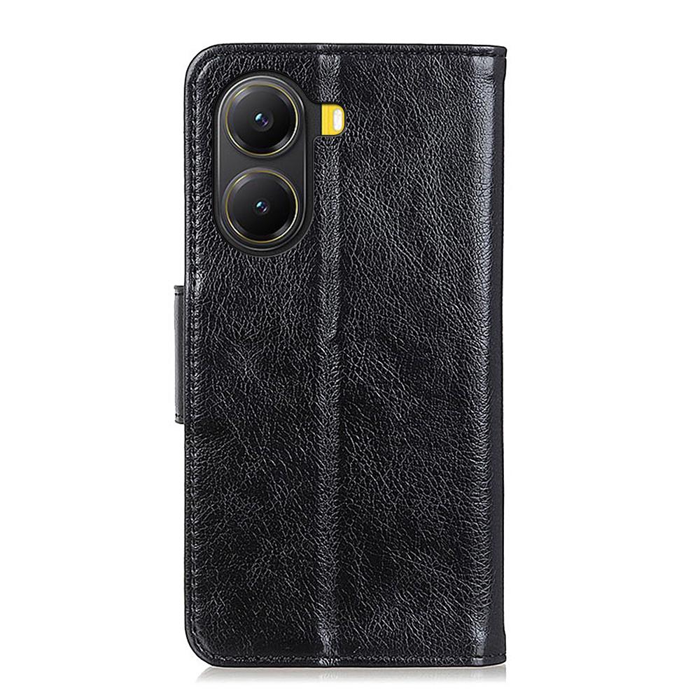 For Xiaomi Poco X7 Pro 5G/Redmi Turbo 4 5G Case Nappa Texture Split Leather Wallet Phone Cover