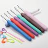 Soft Grip Crochet Hook Set: Handmade Yarn Dolls, Stainless Steel Needles & Knitting Materials