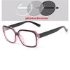 Black Red Frame Student Myopia Prescription Eyeglasses Women Men Plastic Polygon Short-sight Eyewear Diopter 0 -0.5 -0.75 To -6
