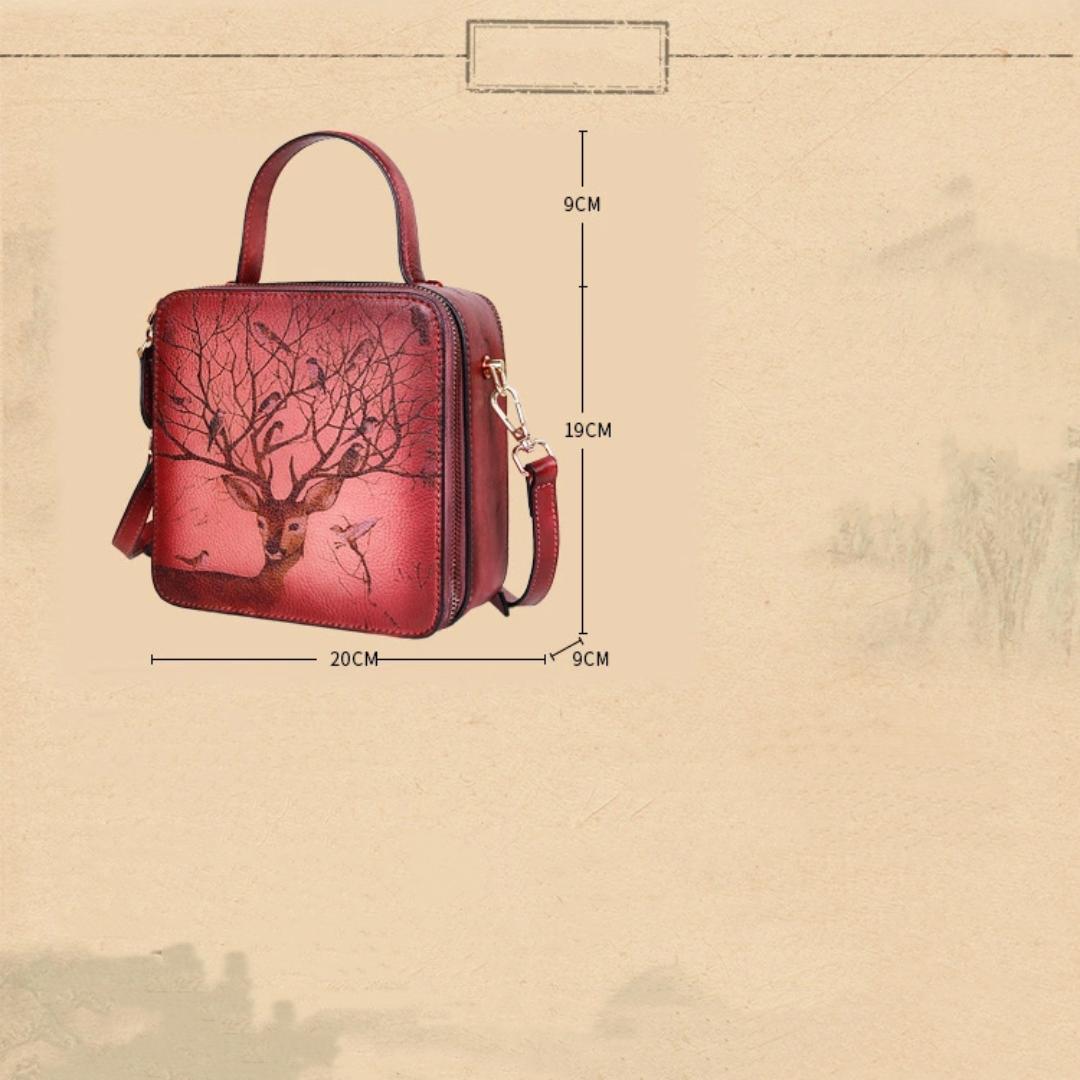 Сумочка из воловьей кожи — фото 13