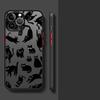 Case for iPhone 17 Pro Max 14 15 13 Mini 7 8 SE Air XS XR 16 Plus 12 11 Funda Back Phone Cover Cute Cartoon Cat
