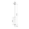 Lampa Wisząca Bloko 1 Gu10 Naturalne Drewno  Wood Lumilo 06.183.32