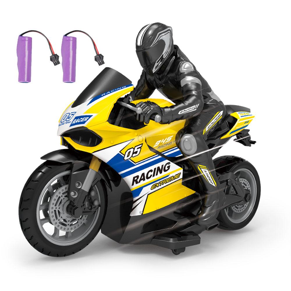 1/ 10 2.4G High Speed Remote Control RC Stunt Motorbike  drift Car 30mins Drive Racing Motorbike RC Motorcycle Toy model