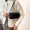 Fashion Women's Bag Simple Retro Shoulder Armpit Bag Casual Small Square Bag Trendy High Texture Messenger Bag