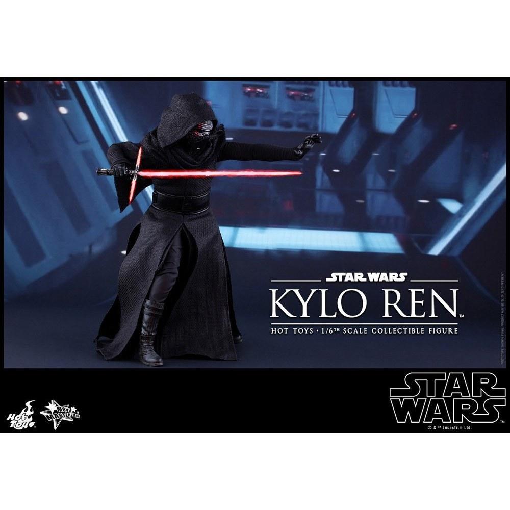 Hot Toys Star Wars The Force Awakens Kylo Ren 1/6 Scale Movable Plastic Figure