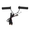 1 Pair Handlebar Heated Grip 3 Level Temperature Adjustment Electric Motorcycle Heated Handle with Aluminum Switch