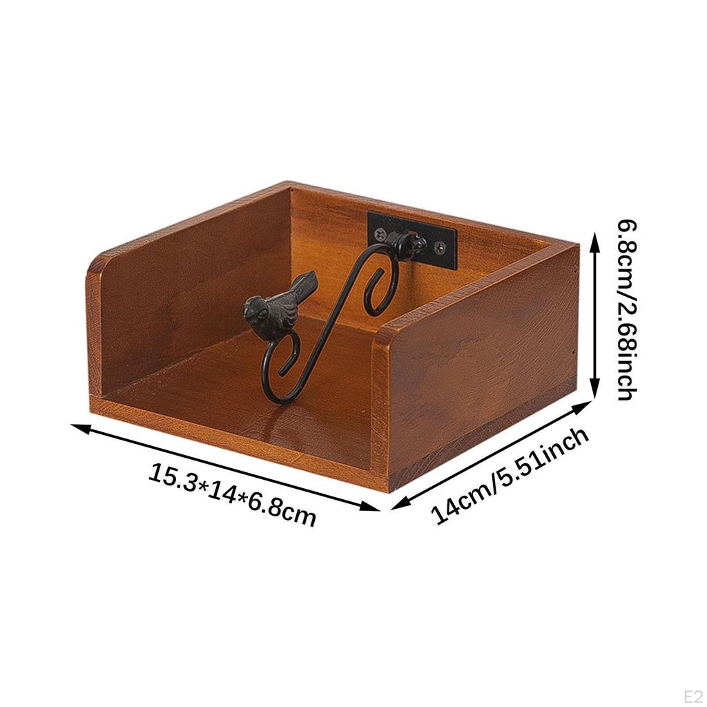 Rustik Peçete Tutucu Dispenser Harfler Çok Amaçlı Masa Üstü Retro Peçetelik