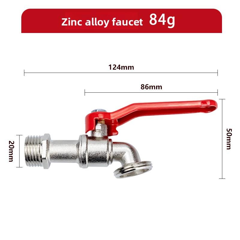 

1/2inch 3/4inch Garden Irrigation Faucet Brass IBC Tank Water Tap Single Outlet Valve Replacement Antifreeze Accessories