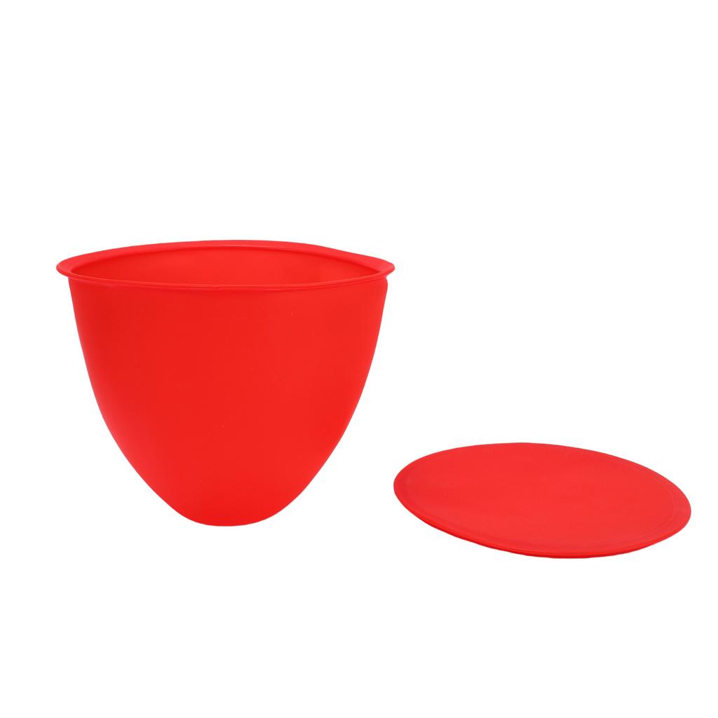 Mixer Bowl Liner Thickened Dishwasher Safe Food Grade Silicone Bowl Insert for Tilt Head 5 Qt Stand Mixer Red