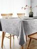 High end countryside style hotel wedding tablecloth Non washable household  tables mat Printed design rectangular desk cover