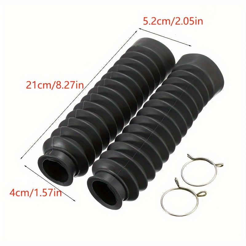 Motorcycle Front Fork Shock Absorber and Dust Cover Durable Synthetic Rubber, Fit for Various Bike Models, Motorcycle Shock Absorber