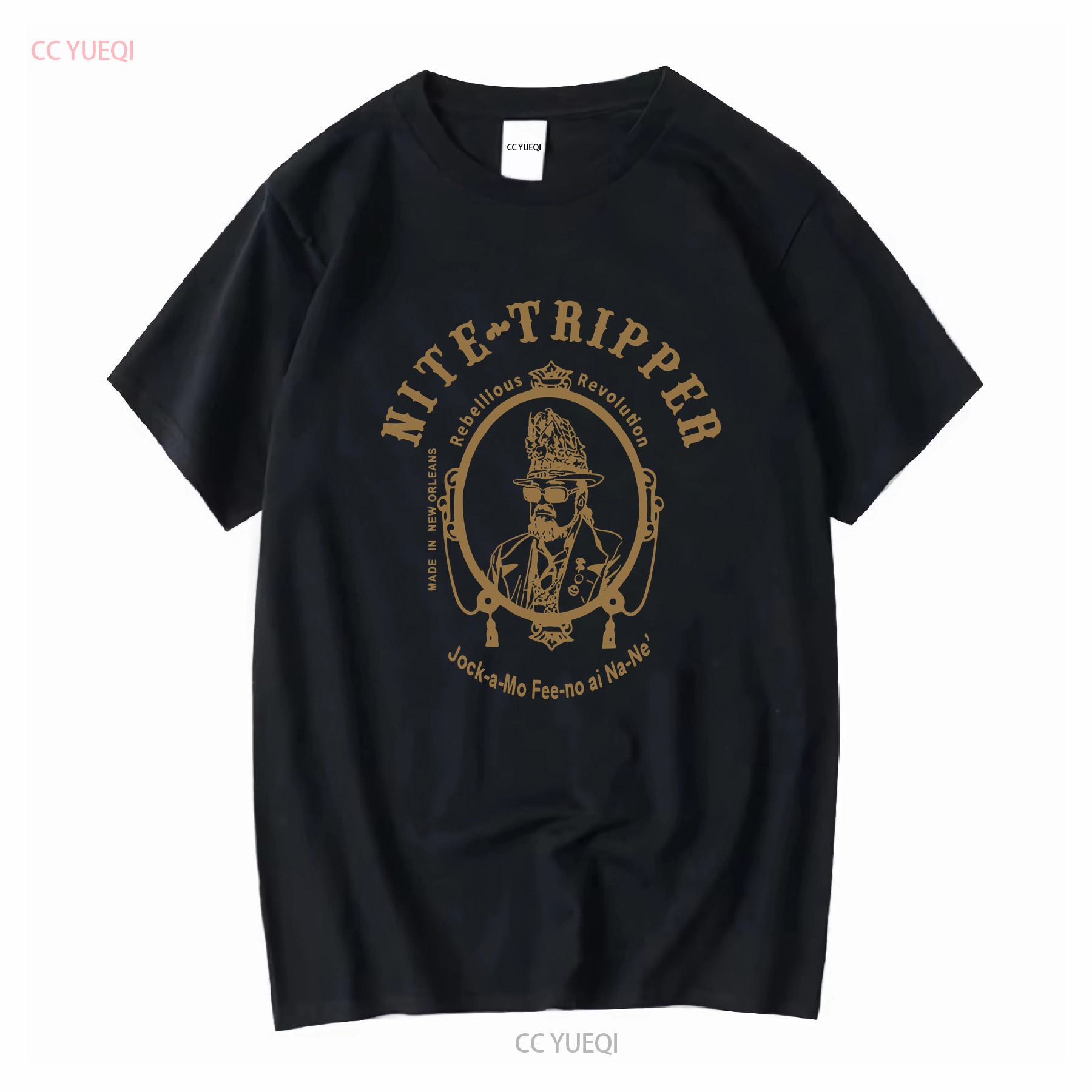 

NITE TRIPPER Dr John T Shirt long or short sleeves vintage Washed graphic Top For Everyday Wear fashion Casual Comfortable Soft 4XL