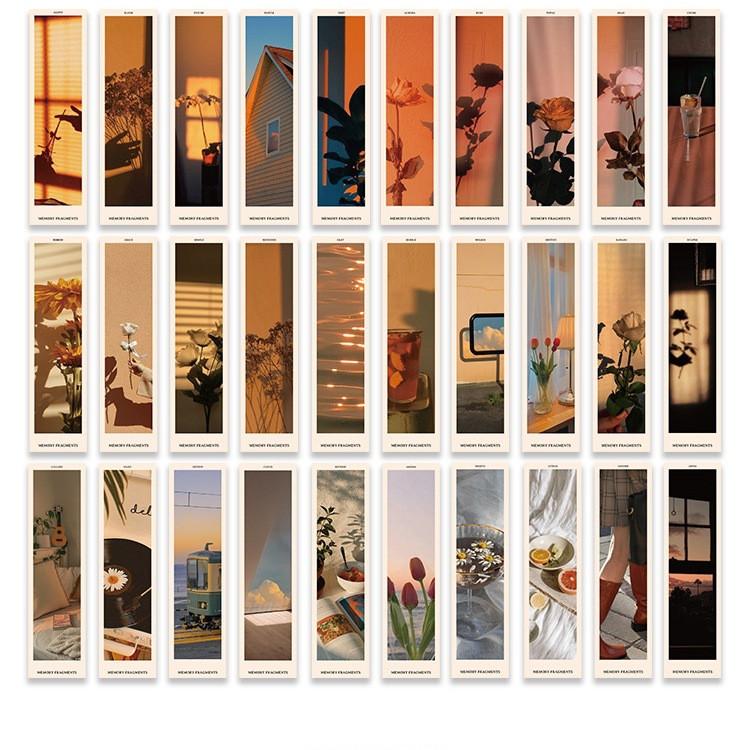 

30 шт./пакет Ins Style Warm Series Creative Hand Account DIY Decor Bookmarks Cancel Student Office Supplies Back To School