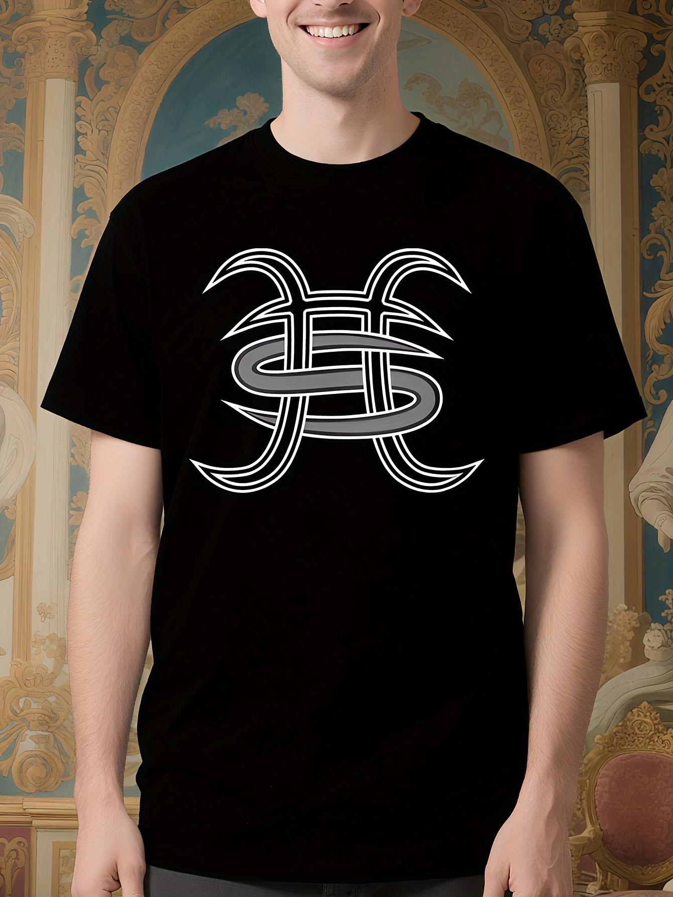 Heroes Del Silencio E Bunbury Logo Tshirt - Black with Wh... XXXXL