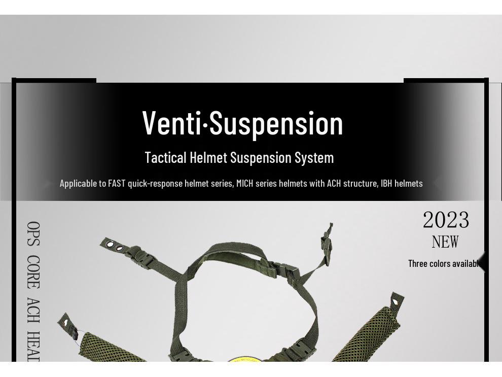 Wendy Tactical Kevlar Helmet Suspension System