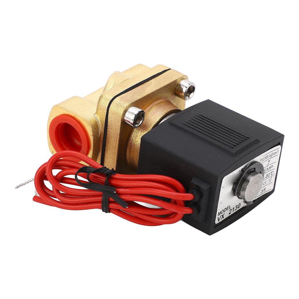 Pneumatic Solenoid Valve Quick Response Copper Good Sealing Normally Closed Solenoid Valve for Oil