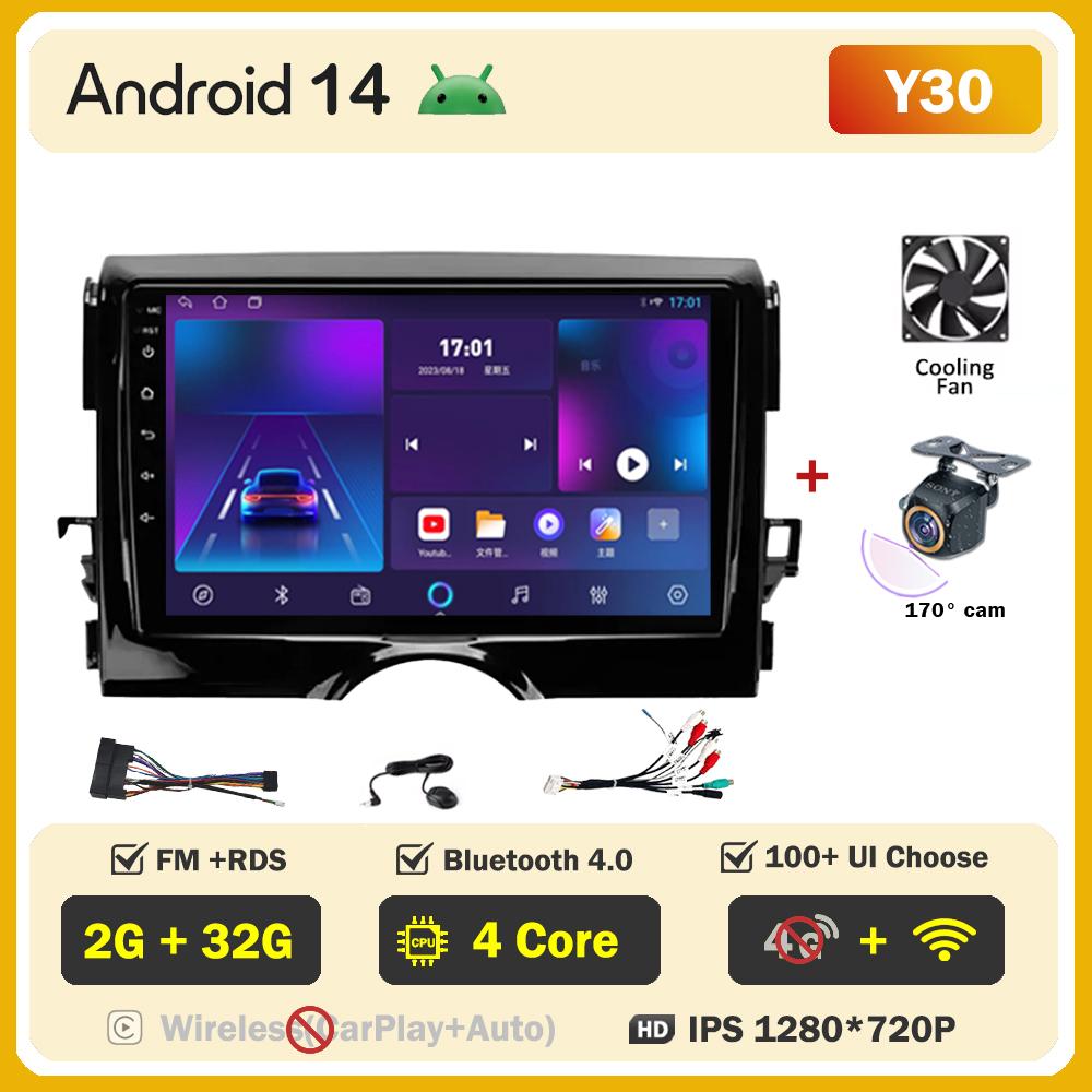 For Toyota Mark X X130 2 II 2009 2010 2011 - 2019 Car Radio Player Car Carplay Screen Autoradio Mirror Link Car Intelligent Syst