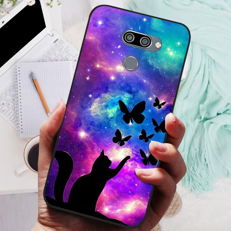 for LG K50 Q60 Case K 50  Soft TPU Silicone Phone Covers for LG Q60 LGK50 K 50 LGQ60 Case Bumper  Q 60 Shockproof Coque Cover