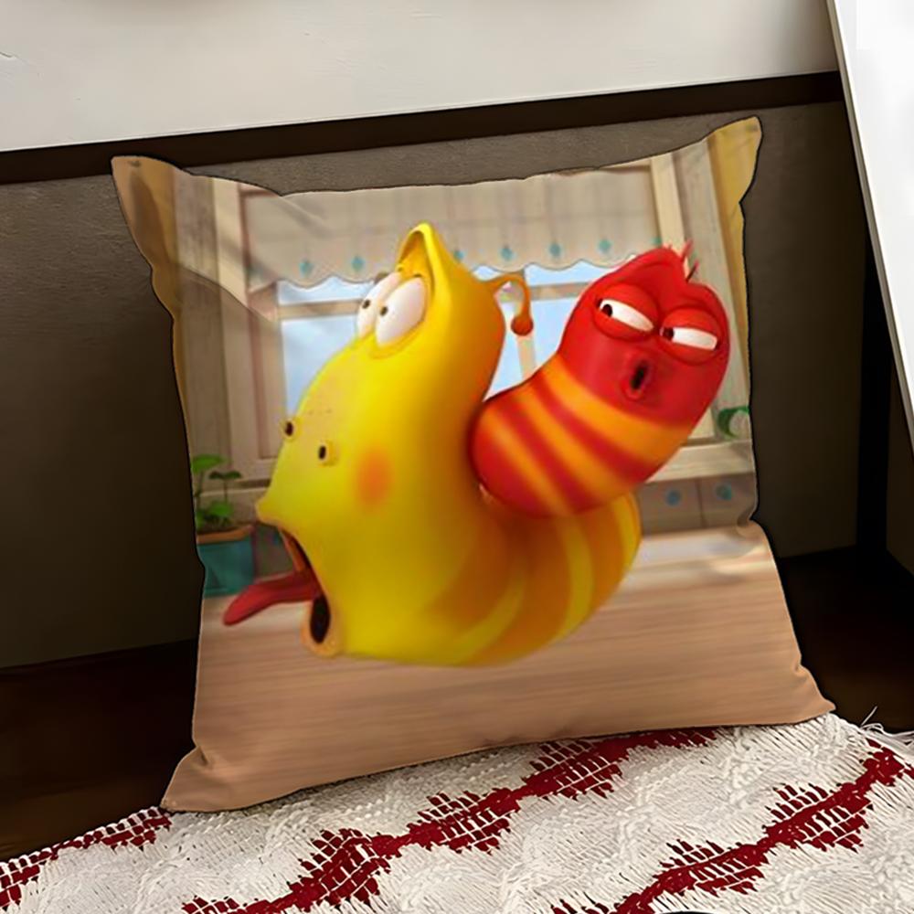 Funny LLarva Cushion Cover Reversible Soft Durable Pillow Cover Home  Car MultiScene Use for Daily Comfort