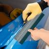 Suede Felt Car Film Scraper With Ruler Film Install Applicator  Vinyl Wrap Installing
