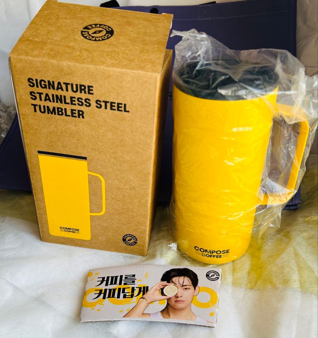 [Б/У] Кружка-термос Compose Coffee Compose Tumbler, V, Желтая