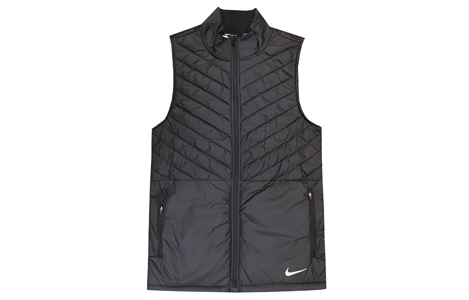 Nike Vests Men s Black Stand Collar Moderate Other CJ5479-010 M