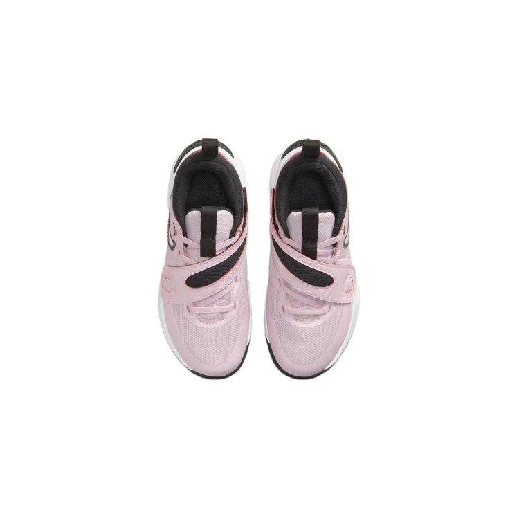 Nike Team Hustle D11 PS Růžové pěnové dětské tenisky Bílé Černé Summit-White DV8994-600