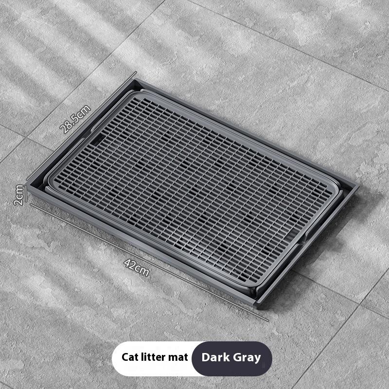 Spliceable Double Layer Pet Cat Litter Mat Waterproof Mats Pet Litter Box Mat Clean Pad Products Pet Clean Supplies Accessories
