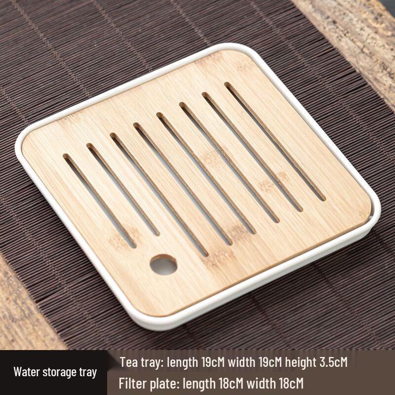 Bamboo Draining Tea Tray
