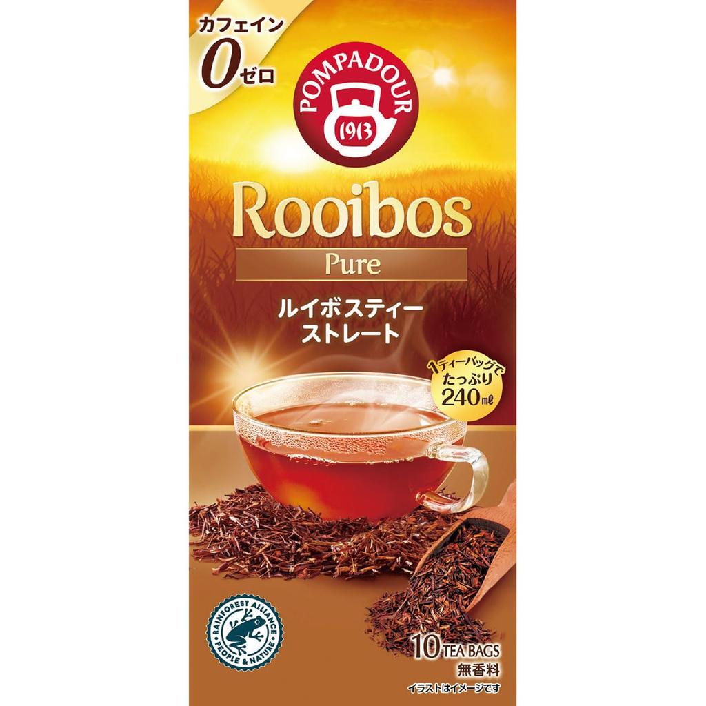 Japan Green Tea Center Pompadour Louis Bos Tea Straight 10TB X 4