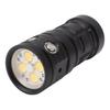 Scuba Diving Flashlight 18000LM 6000K IPX8 Waterproof USB Rechargeable LED Diving Torch Flashlight
