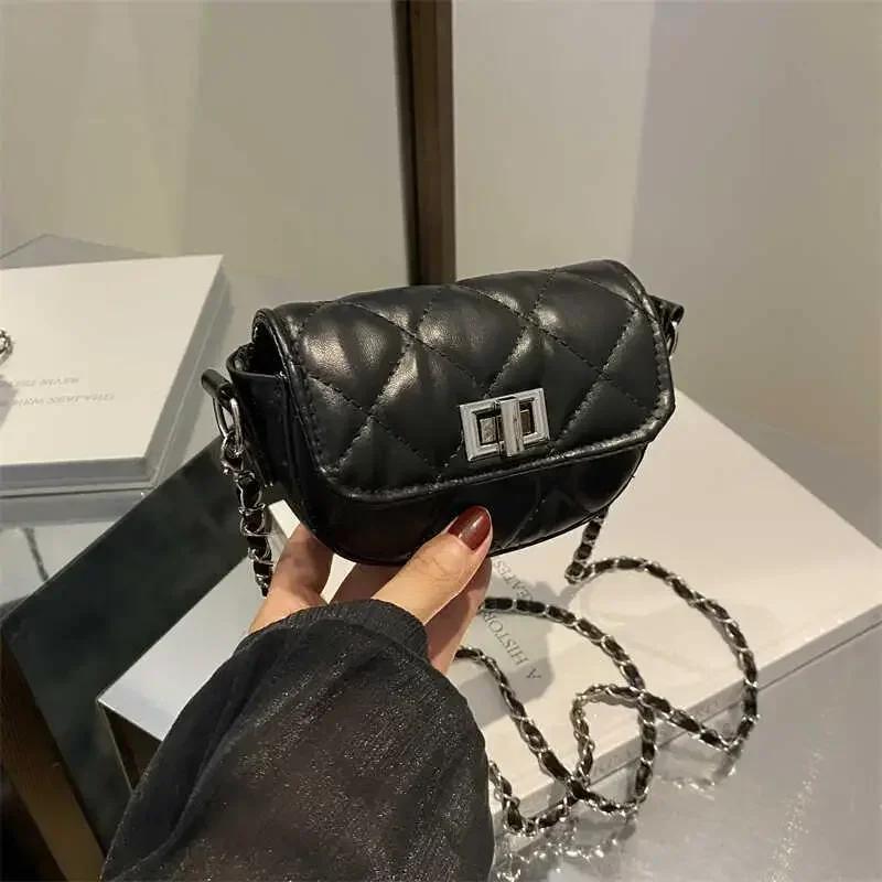 Geantă mini crossbody pentru femei geantă de umăr coreeană cu lanț set complet geantă de damă modă stradală