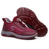 Women's Winter Velvet-Lined Beijing Cloth Shoes - Warm, Non-Slip, Soft Sole Sports Shoes for Middle-Aged and Elderly.