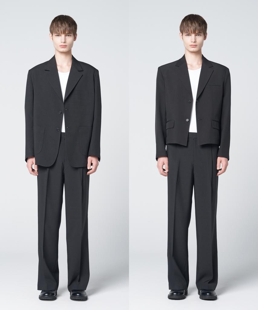 Hyoji Ss Washable Modular Setup Suit ( S01-Black ) [ Set ]