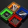 Magnetic Tools Tray Foldable Square Silicone Bowls Screw Bolt Nut Washer Trays Hardware Small Metal Parts Magnetic Storage Box