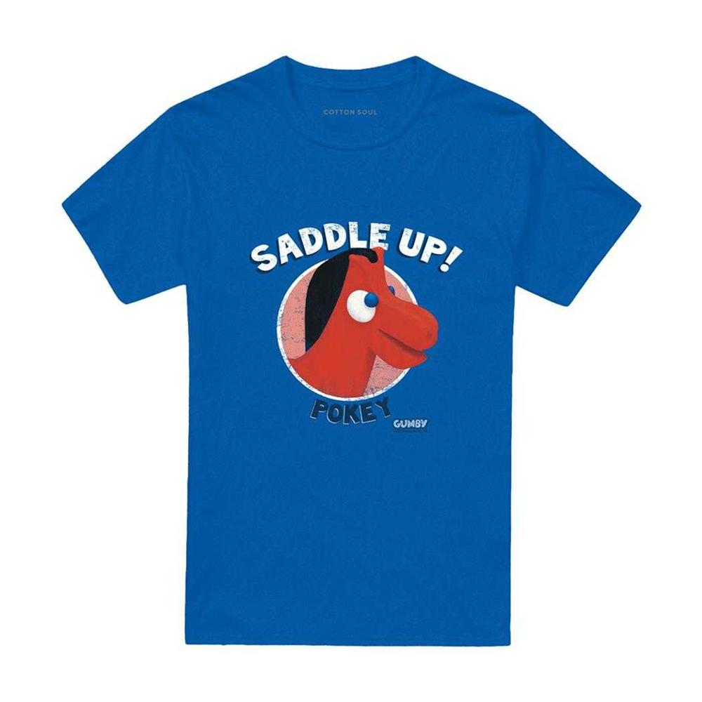 Gumby Unisex Adult Saddle Up T-Shirt