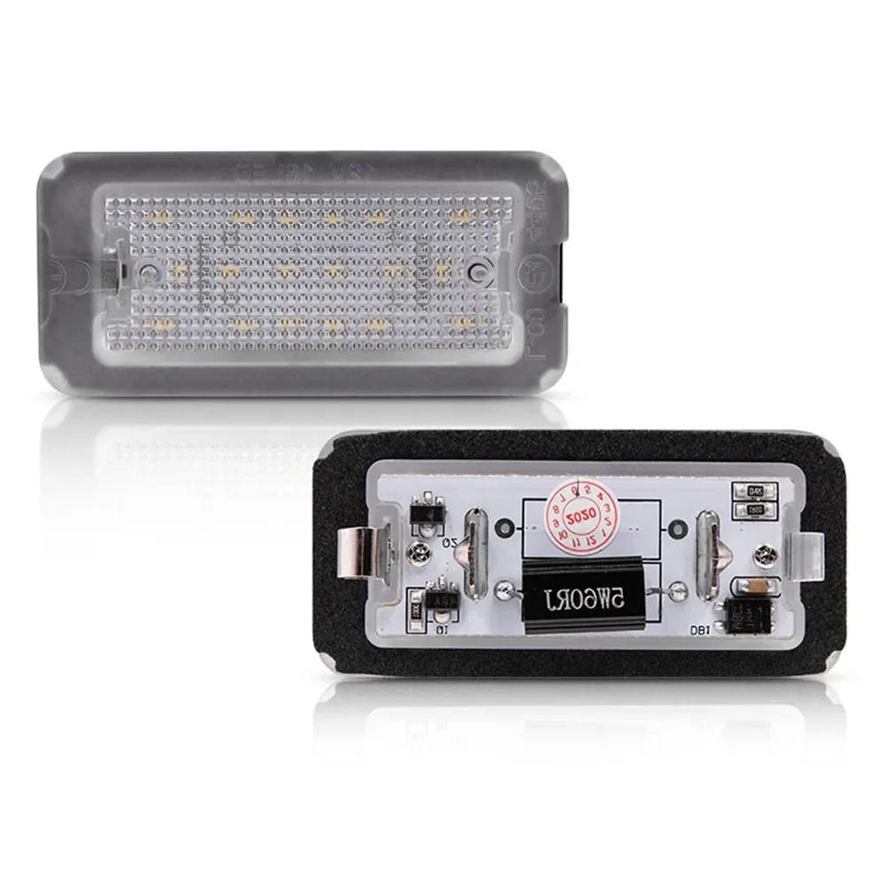 

2pcs For Fiat 500 Abarth 500 2007 To 2020 Canbus Xenon White Led Number License Plate Lights