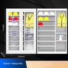 Industrial Safety Helmet Storage and Display Cabinet