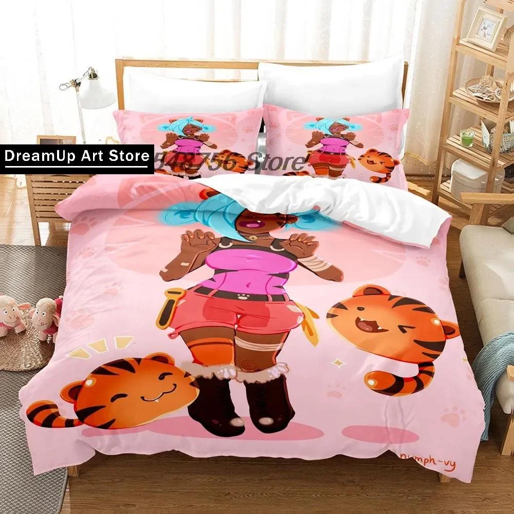 Slime Rancher 2 Bedding Set Single Twin Full Queen King Size Bed Set Aldult Kid Bedroom Duvetcover Sets 3D Kawaii Bed Sheet Set