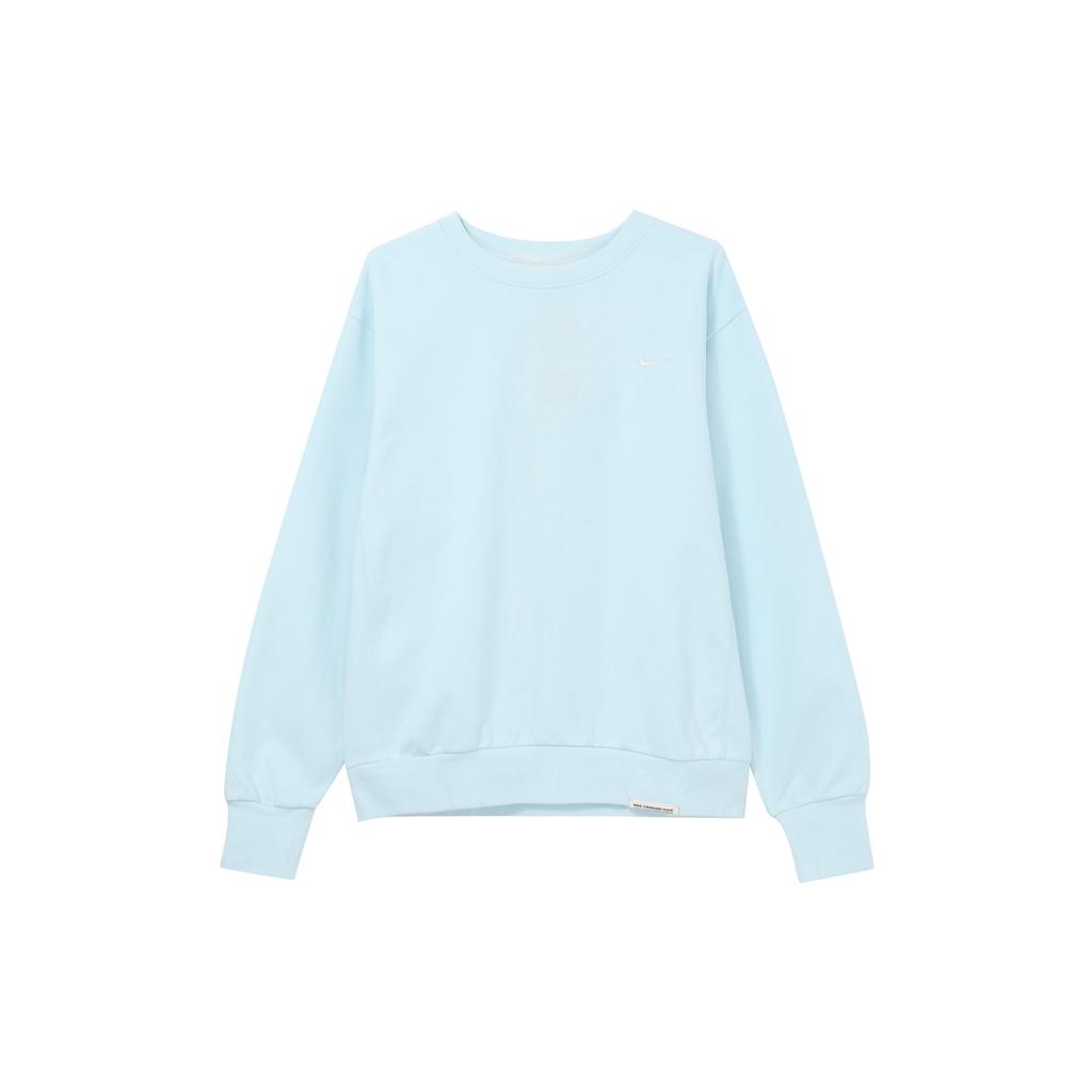 Nike Sweatshirts Men's Glacier Blue Crew Neck Moderate Regular CK6359-476