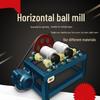 Mini Horizontal Pottery Ball Mill for Glaze Grinding CN plug (adapter included)