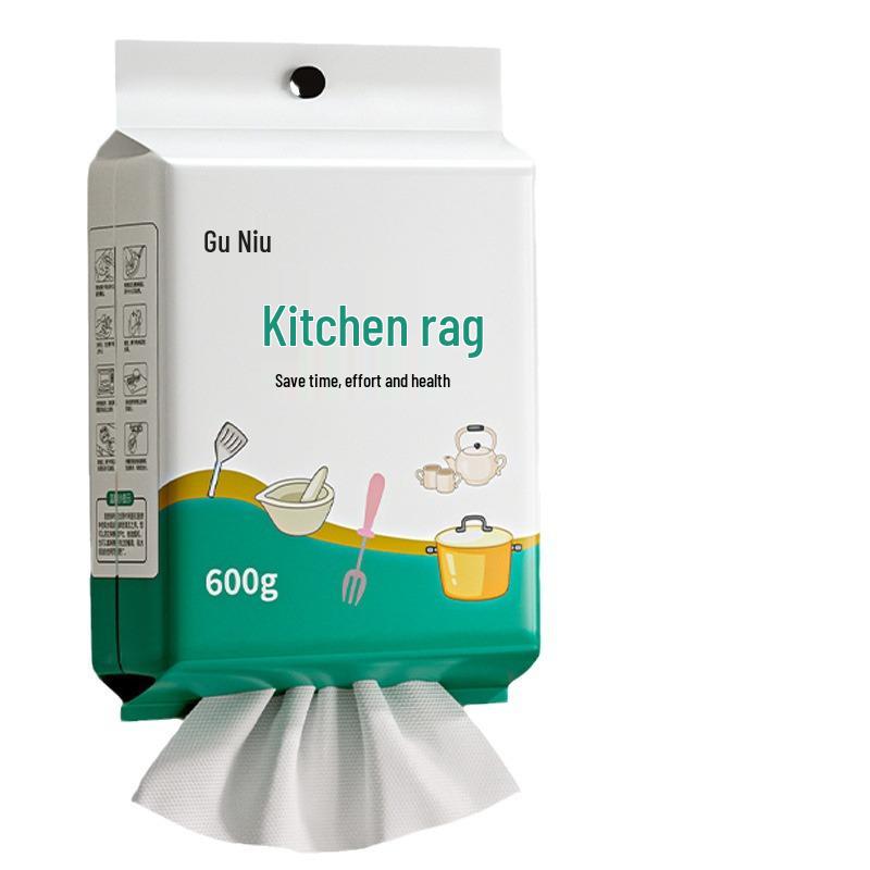 Enhanced Dual-Use Oil-Absorbing Dishcloth and Scouring Pad