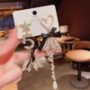 925 Silver Needle Tassel Pearl Earrings: High-End Celebrity Design for Women