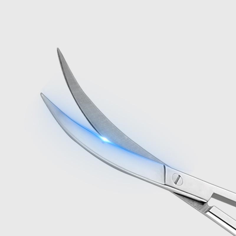 Stainless Steel Aquarium Trimming Scissors & Tweezers Set for Aquatic Plants