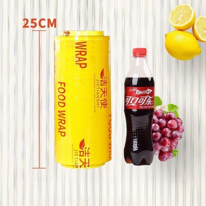 Пищевая пленка из ПВХ, пищевая пленка, пищевая пленка для пищевой пленки, полиэтиленовая пленка 25cm