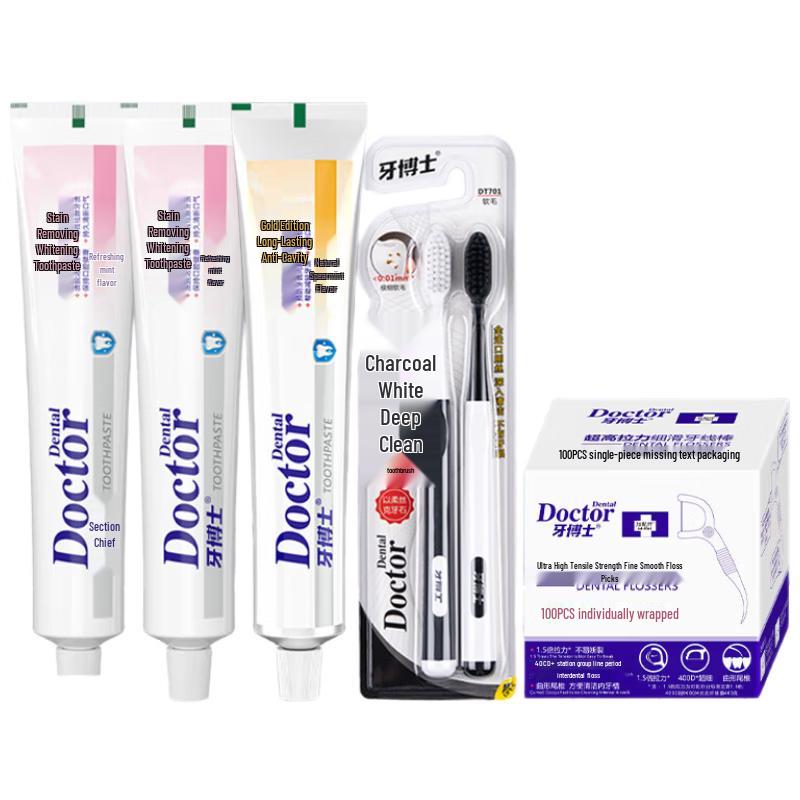 Dr. Denti Family Oral Care 6-Piece Set