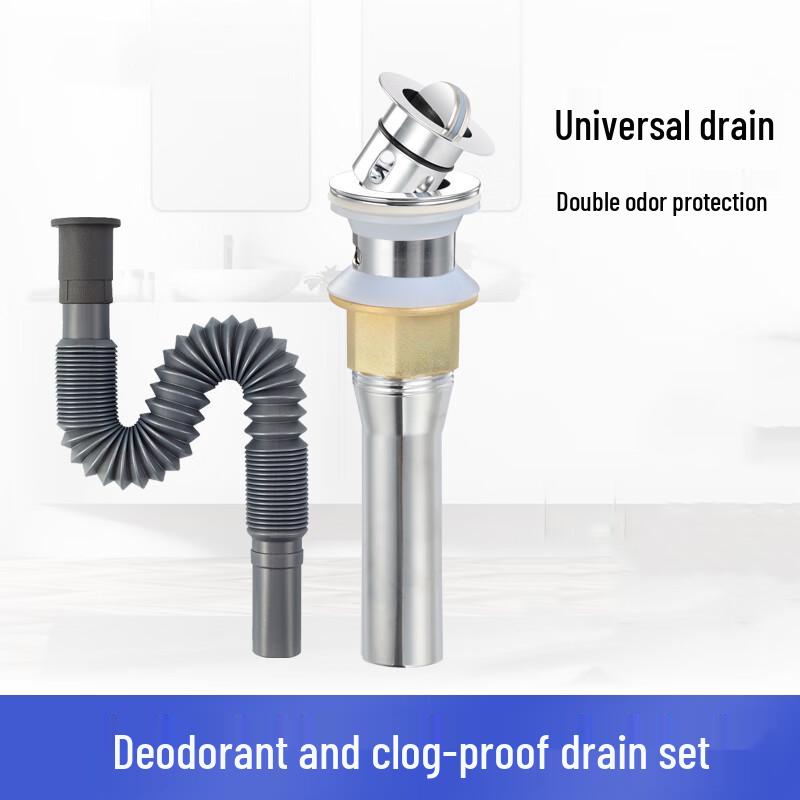 Universal Washbasin Drain Stopper Kit