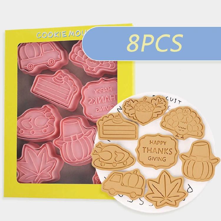 Plastic Biscuit Molds Baking Tool Party Treat Decoration Gifts for Baking Lovers